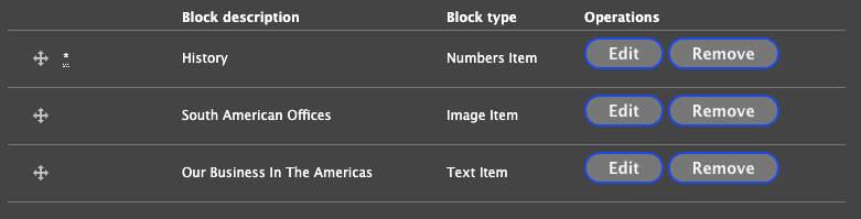 Arrange List Items