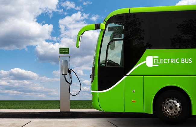 Green electric bus