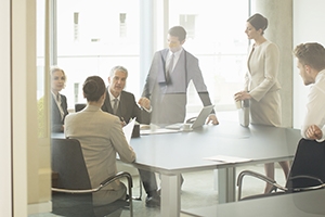 Image of business people in meeting