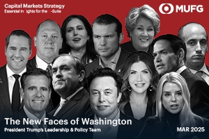 MUFG New Faces in Washington
