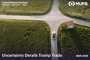 Road at a crossroad MUFG presentation uncertainty derails trump trade